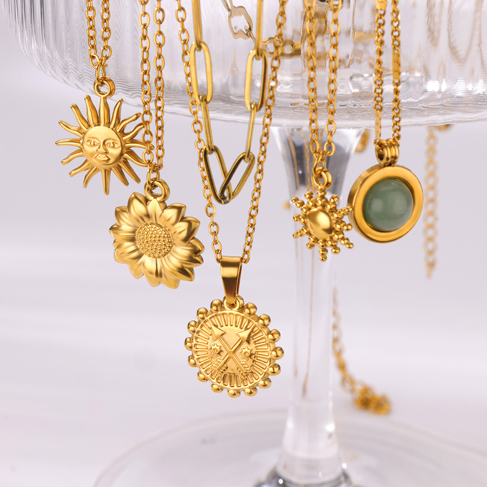 Геометрическое ожерелье из нер – обзор и цена Birth Flower Necklace