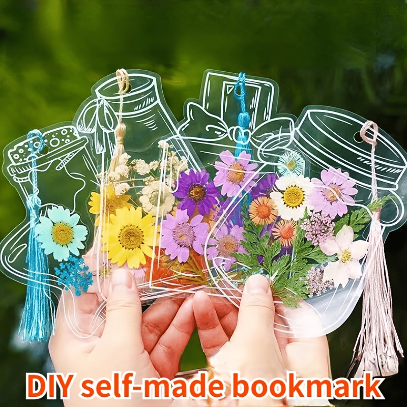 Закладки для книг с сухоцветам – обзор и цена Dried Flower Bookmark