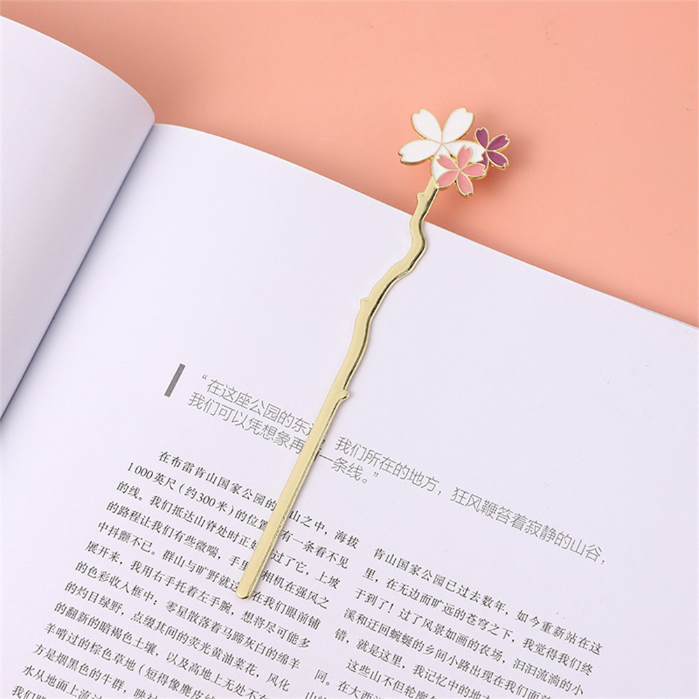 Металлическая Закладка в виде  – обзор и цена Dried Flower Bookmark